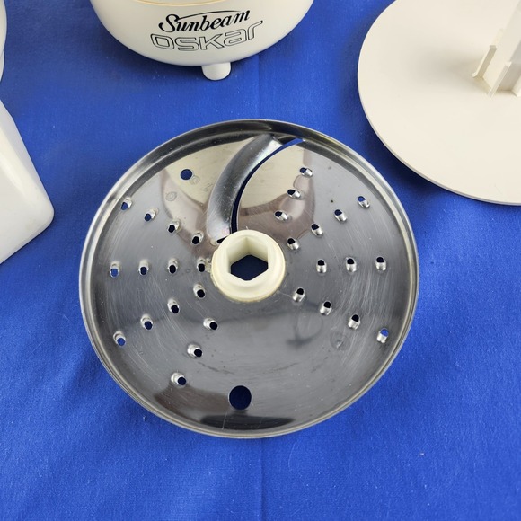 Sunbeam Oskar 14081 Food Processor Chopper 500w France With Slicer No Pusher - Picture 3 of 13